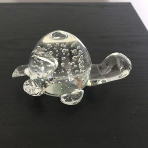 Crystal Turtle Figurine
